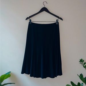 Joseph Ribkoff Black Flared Skirt